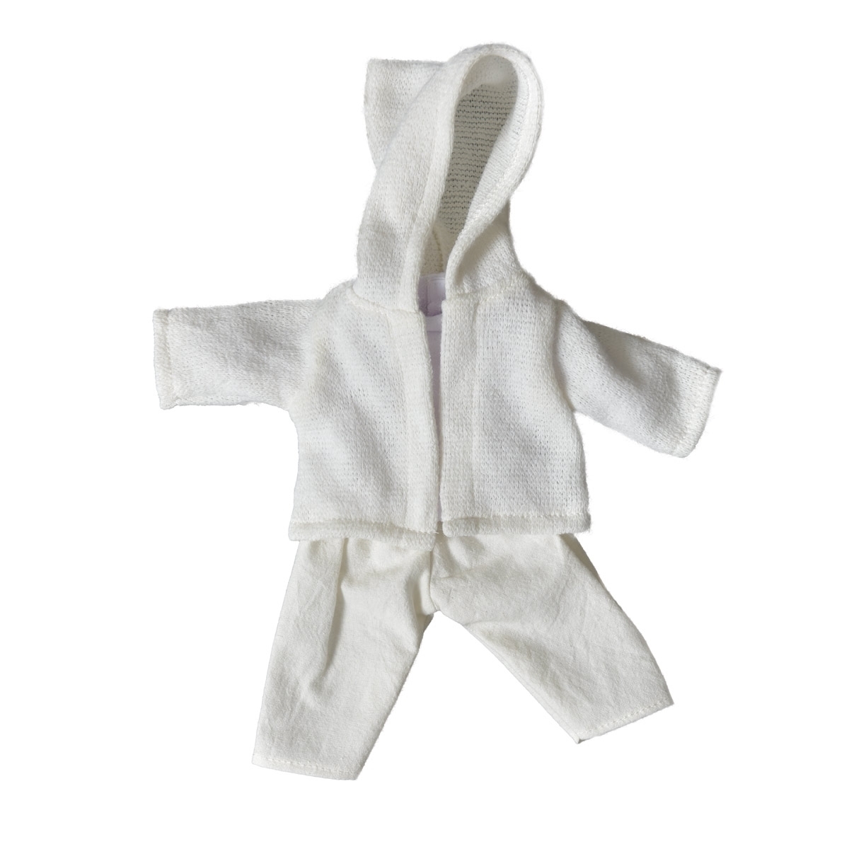 Poppen lange broek, t-shirt en vestje | De Speelgoedfee