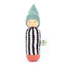 Nanchen organic grab toy for babies in the shape of a mint green color pencil.